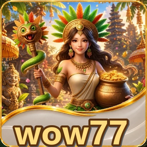 Ikon wow77 untuk langkah pasang APK